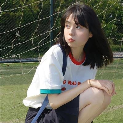 白色微笑